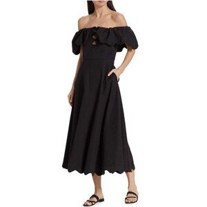 NWT Sea New York Leona Strapless Black Dress-sz 12